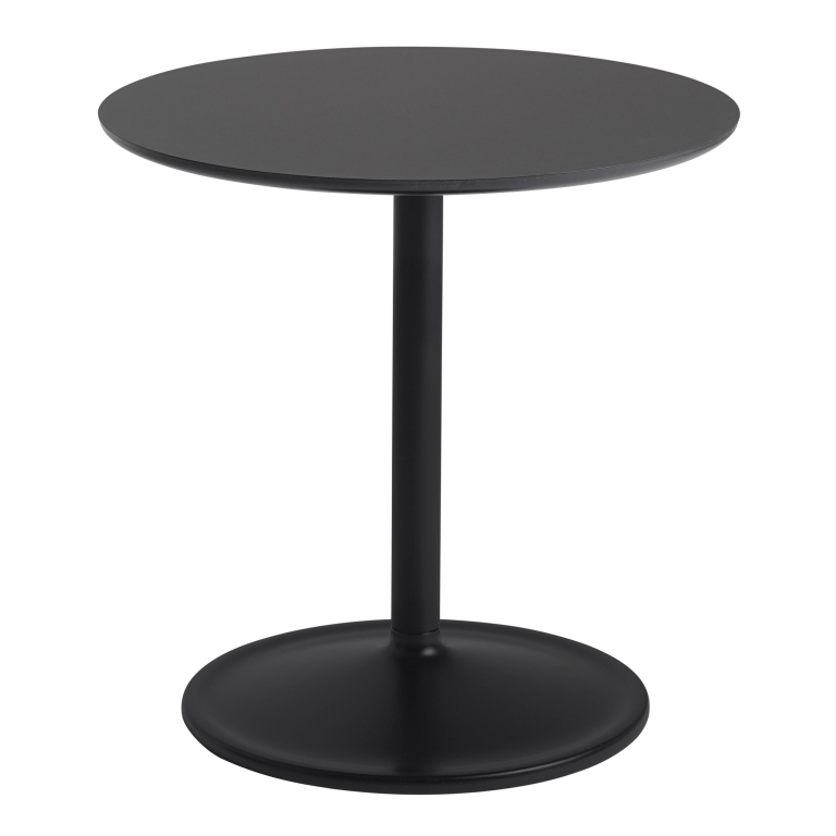 Muuto Soft bijzettafel 48x48 zwart