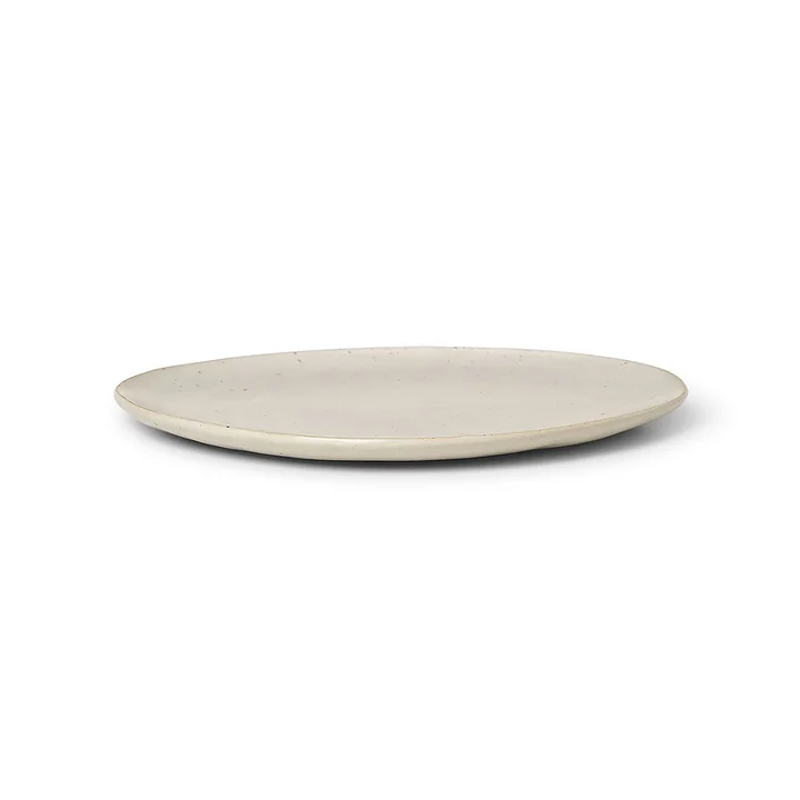 Ferm Living - Flow Teller, Ø 22 cm, off-white