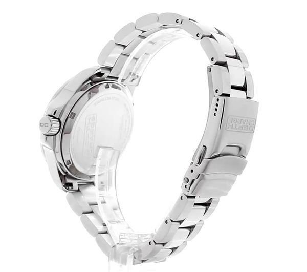Depth Charge Stainless Steel White Dial Dive Watch