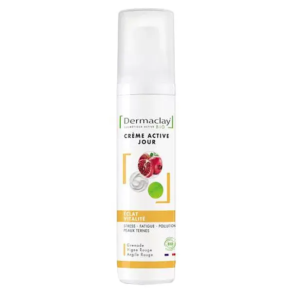 Dermaclay Crème Active Jour Bio 50ml