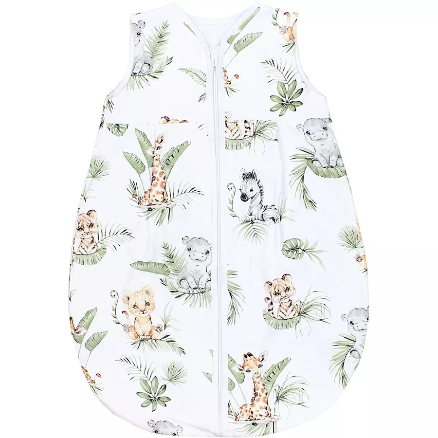 TupTam Baby Sommer Schlafsack Ärmellos Unwattiert grün
