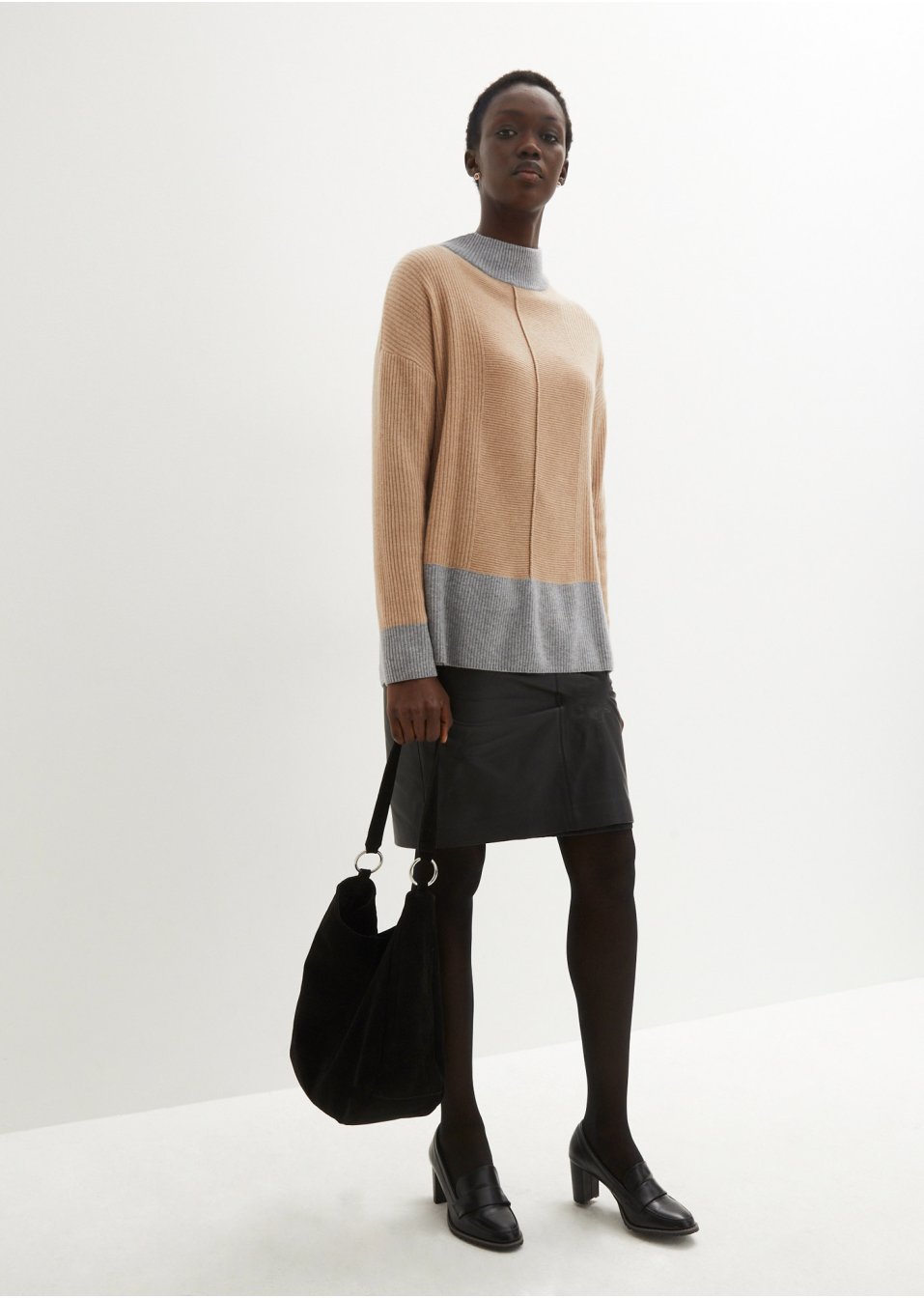 Pull en laine avec teneur en Good Cashmere Standard®