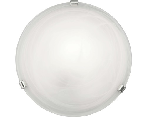 Plafondlamp, 1-lichts, Ø 30 cm, Mauritius wit