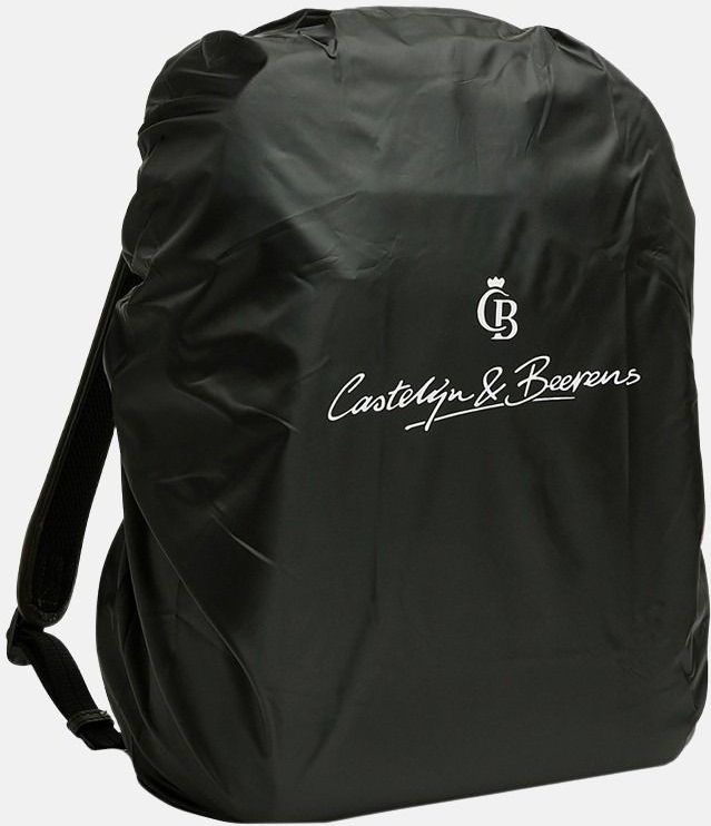 Castelijn & Beerens - Victor - Rugzak - Dark Militairy - Italiaans Nappa Leer