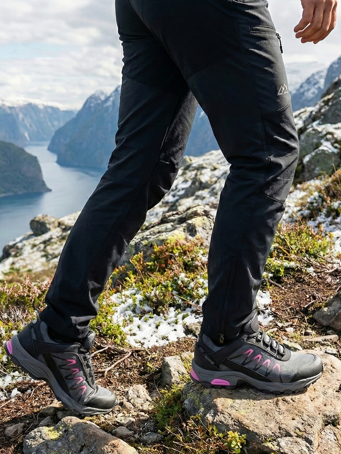 Network Softshell Tripletex Grey Tursko