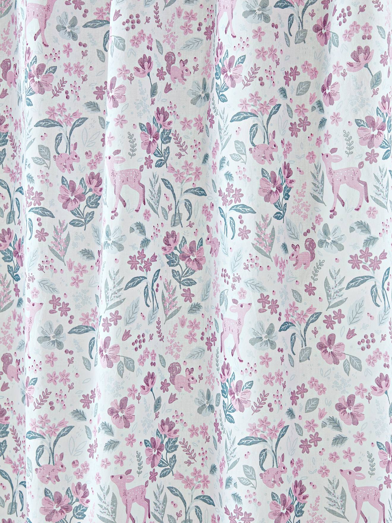 Cortina de chiffon estampada em branco claro 