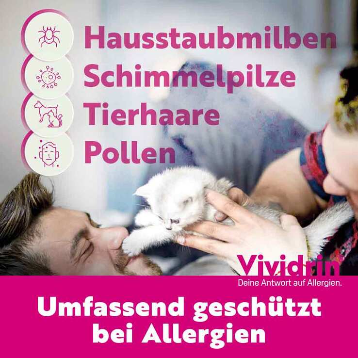 Vividrin® Azelastin Nasenspray Akuthilfe bei Heuschnupfen und Allergien, 10 ml