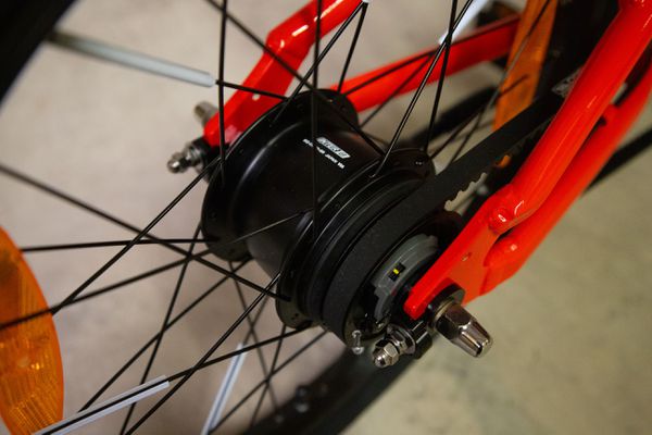 FLiZZi 20 RIEMEN Kindervelo  rot  20 ZOLL