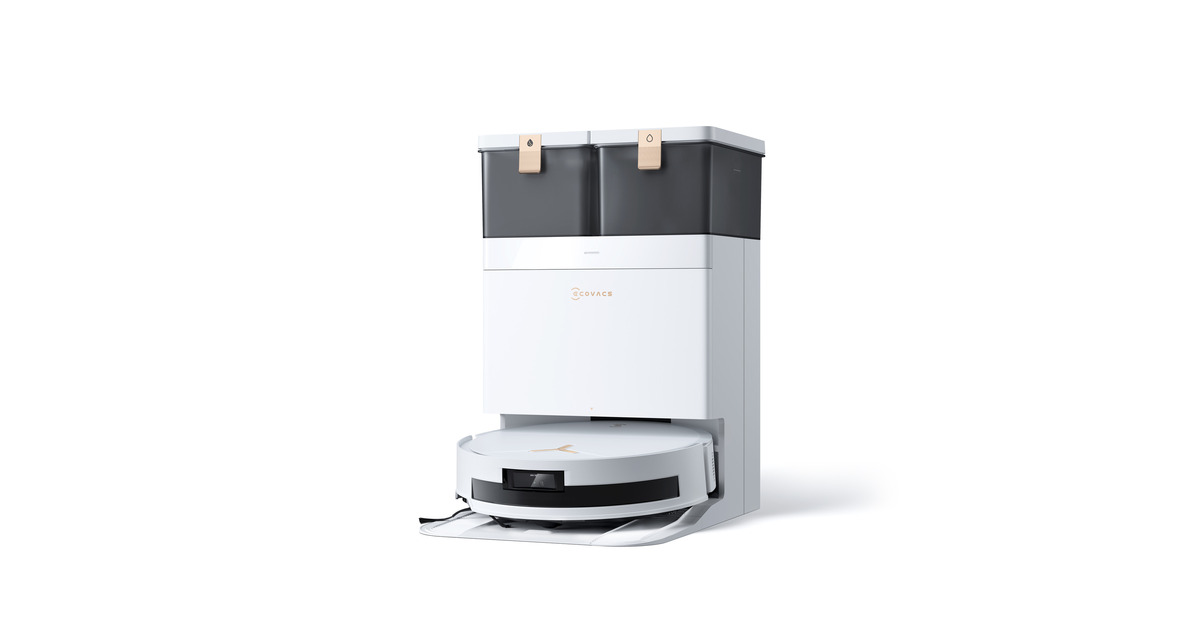 ECOVACSDeebot T50 max pro omni robotstofzuiger  (Wit, 18500 Pa)