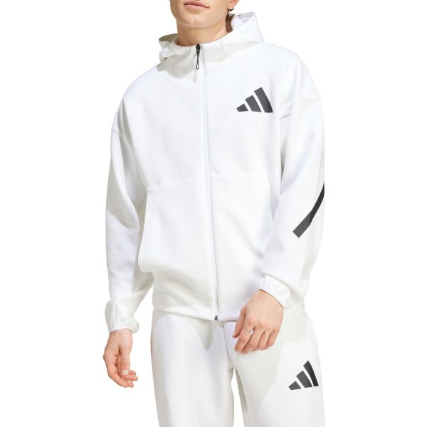 Adidas Sportswear Casaco com Capuz M Z.n.e. Fz jf2443 S Branco