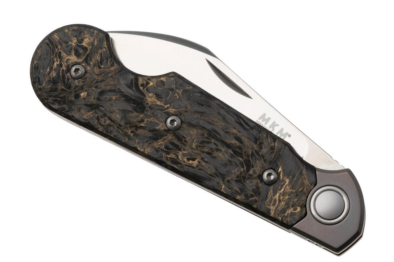 MKM Jacques JQ-TDMGD, Satin CPM MagnaCut, Dark Matter Gold Carbon Fiber zakmes, Jesper Voxnaes design
