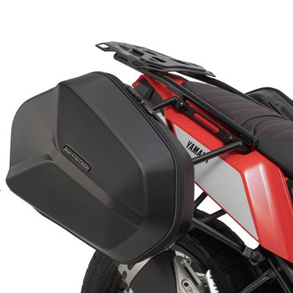 Valise SW-MOTECH AERO ABS AVEC SUPPORT (2 x 25 Litres) - Noir