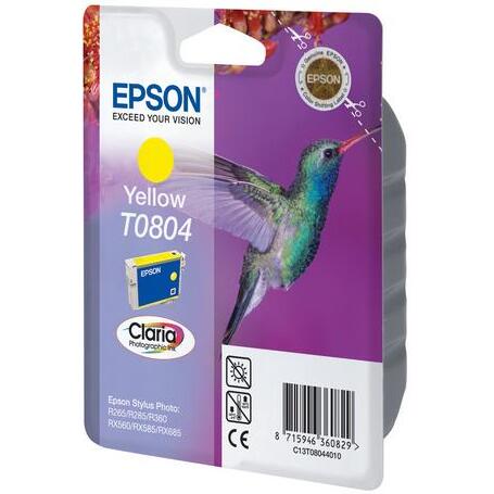 Cartouche Epson T080 couleurs séparées pour imprimante jet d'encre