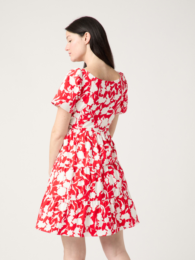 Robe courte imrpimée