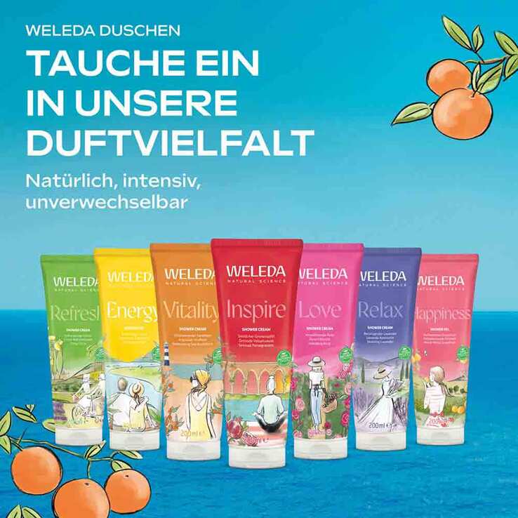 Weleda Energy Shower Gel Ingwer, 200 ml