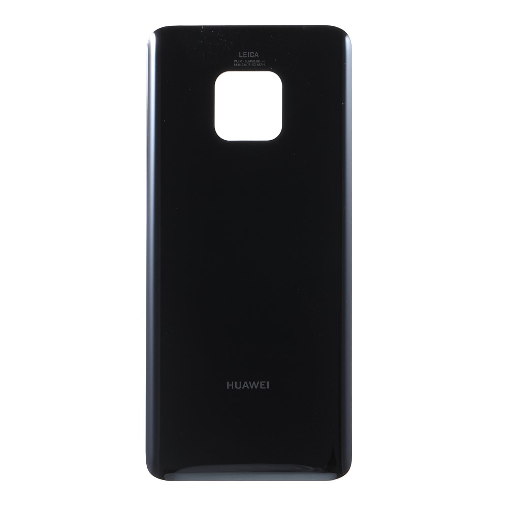 (OEM) Huawei Mate 20 Pro Backcover / Rückseite mit Kleber - Schwarz