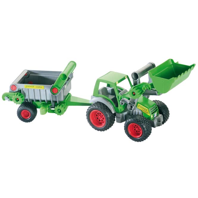 Wader - Traktor mit Frontlader&  Kippanhänger