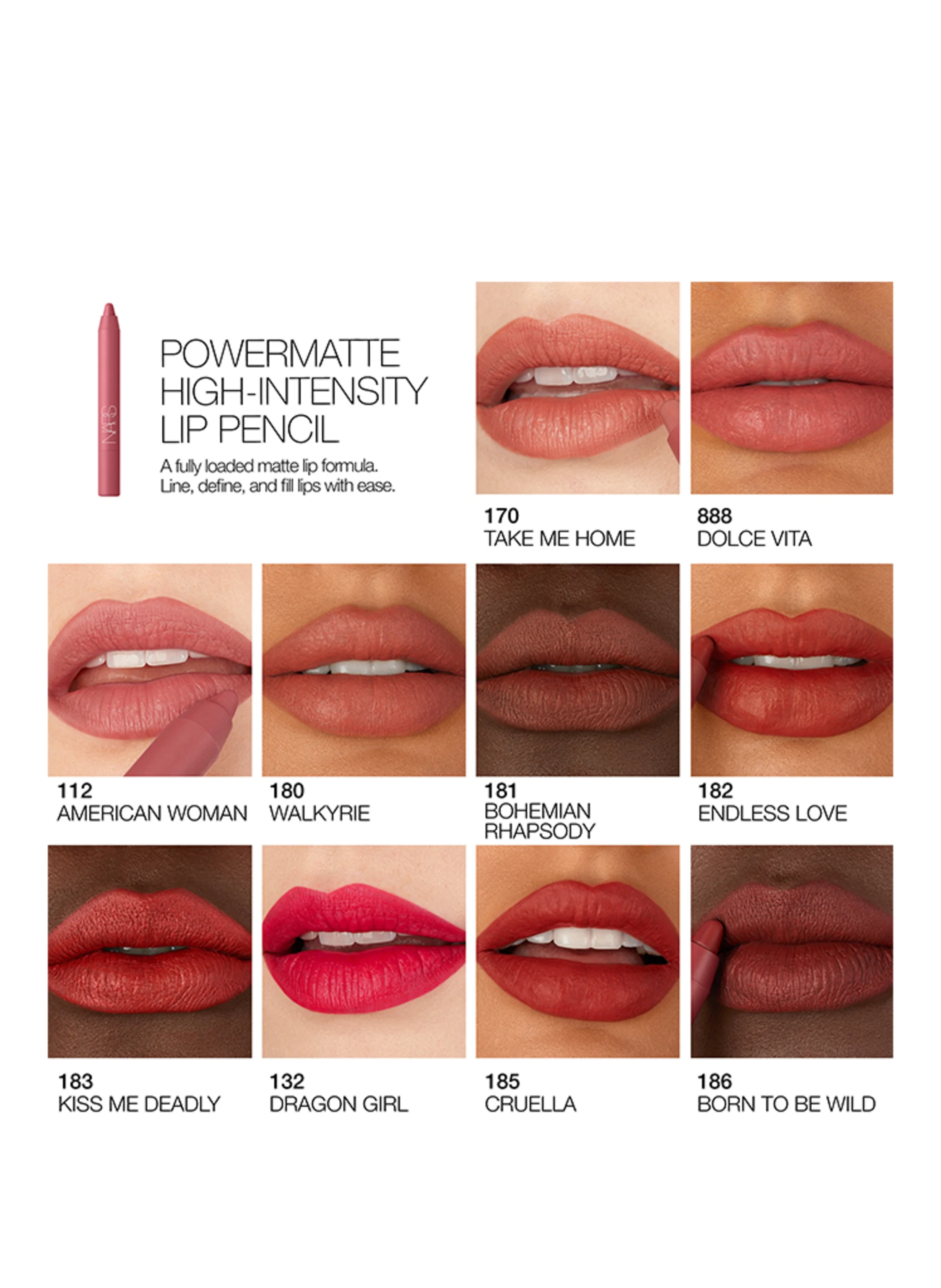 NARS POWERMATTE HIGH-INTENSITY LIP PENCIL