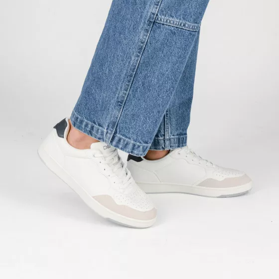 Baskets BLANC DENIM SIDE
