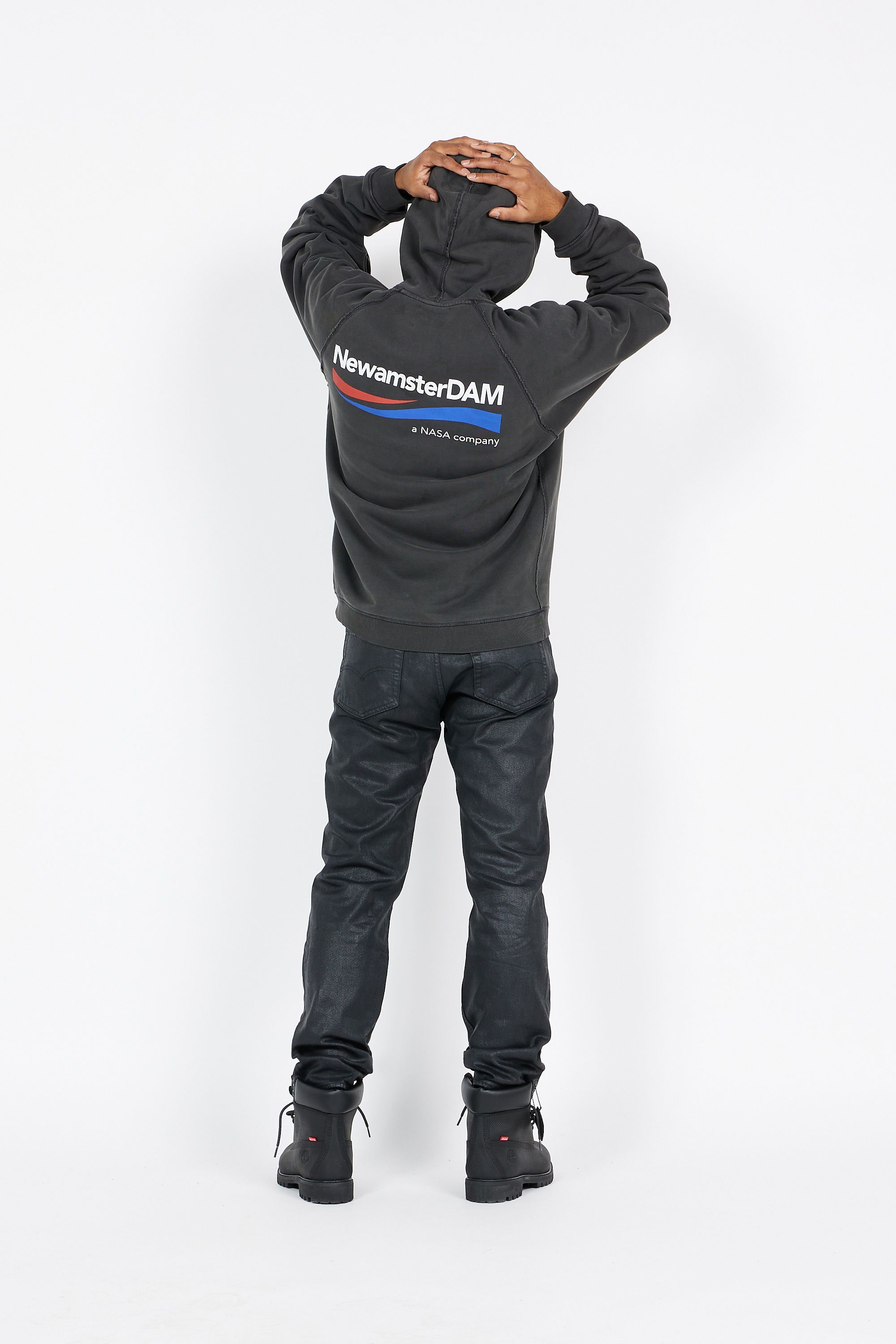 NEW AMSTERDAM SURF ASSOCIATION Hoodie SWEA 2302137001 CITY HOODIE  GREY Gris