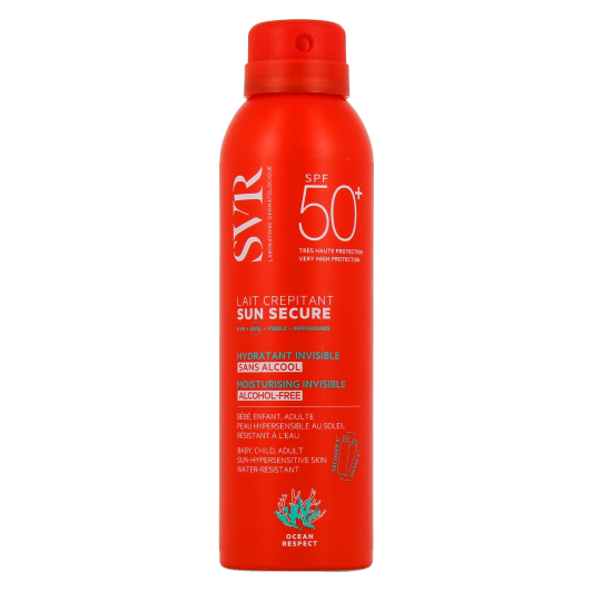 Lait crépitant SPF 50+ SVR Sun Secure - Très haute protection solaire