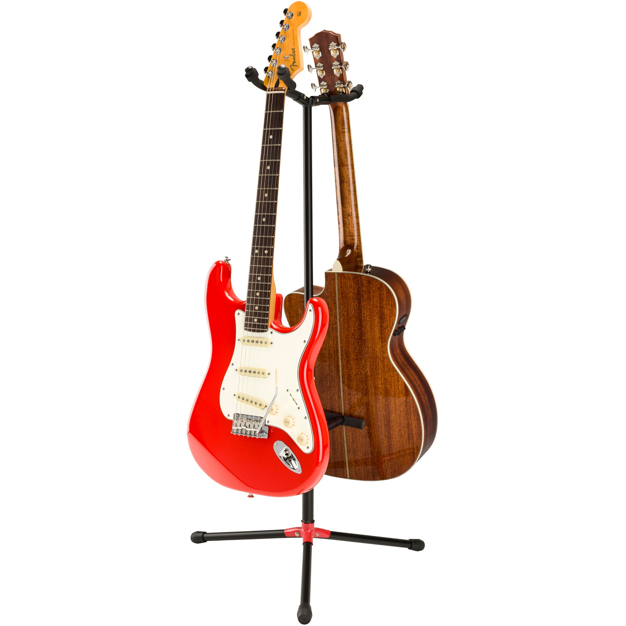 Fender Adjustable Double Hanging Guitar Stand statief voor twee gitaren
