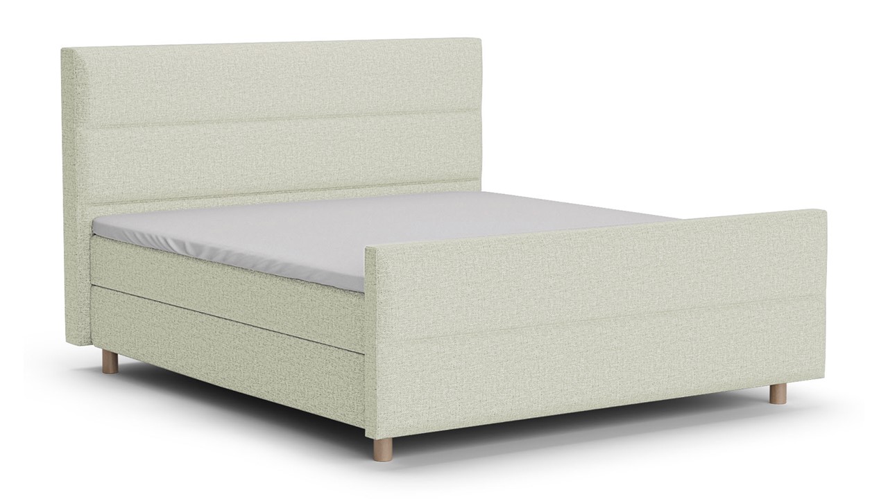 Boxspring Mica - Bold touch natural