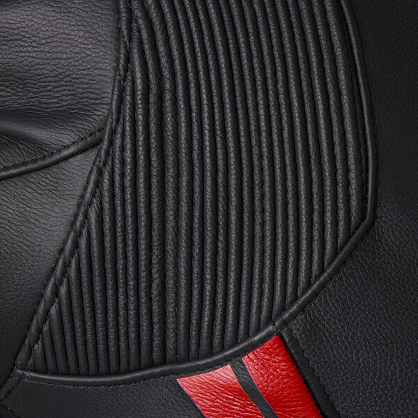 Furygan - Blouson Pro One Noir / Blanc / Rouge