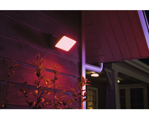 Philips Hue LED-schijnwerper Discover White & Color Ambiance 2300 lm Zwart - Compatibel met SMART HOME van Hornbach