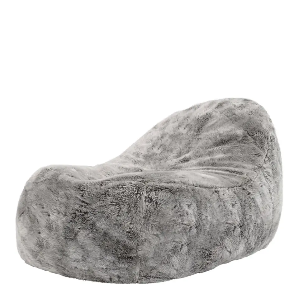 icon Zitzak Lounger Dream - Zitzak van Imitatiebont - Poolwolf