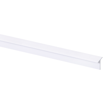 T-profiel kunststof wit 18x18 mm 260 cm