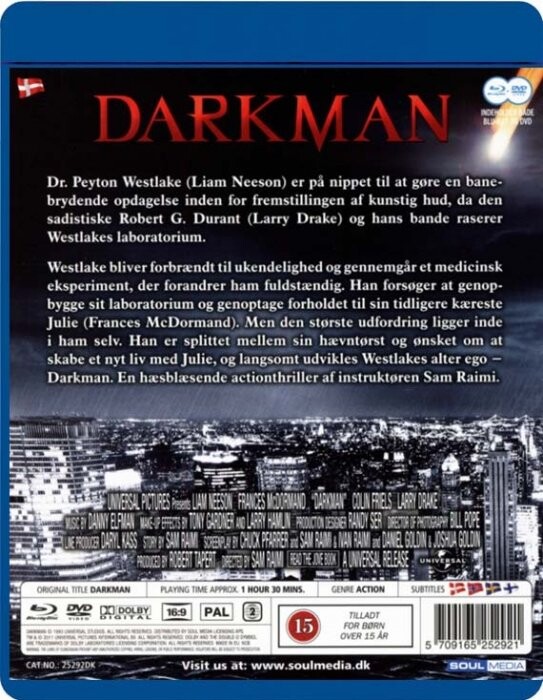 Darkman - Blu-Ray