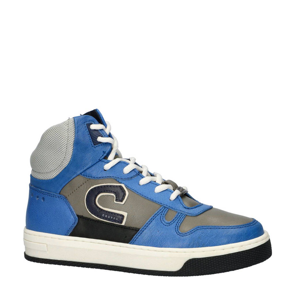 Cruyff Junior Trophy Highleren sneakers blauw