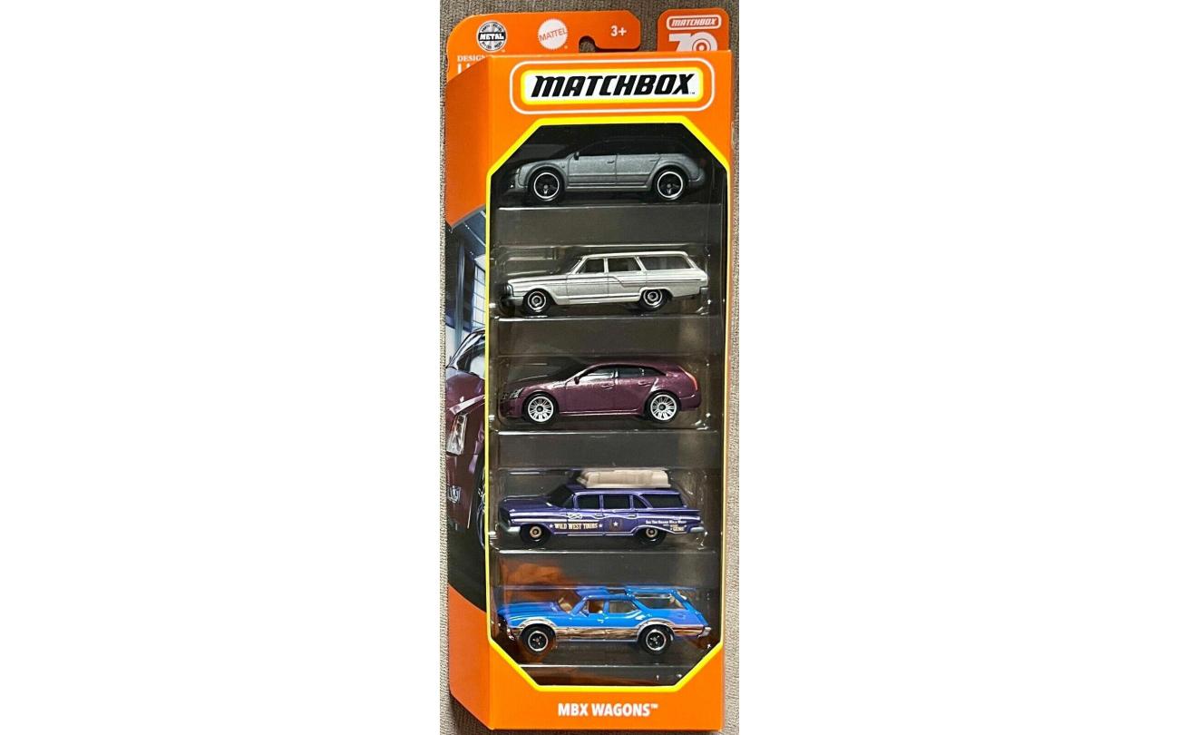 Matchbox 5-pack autootjes