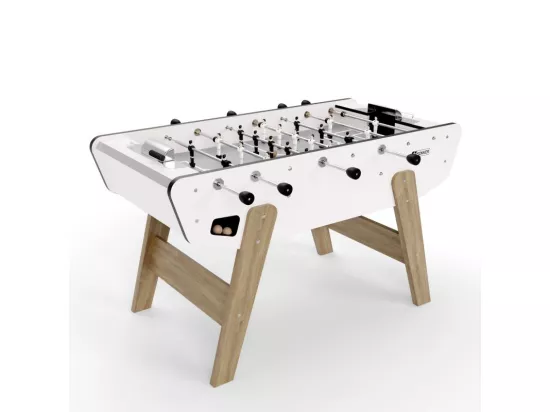 Baby-foot de Bar Coliseum avec barres télescopiques et 3 Balles Lièges Inclus 153 x 75 x 90 cm