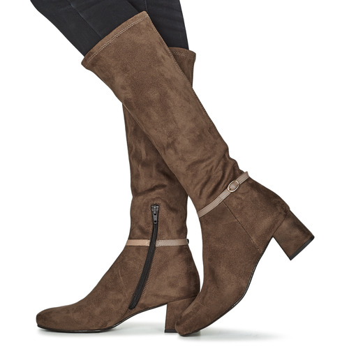 JB Martin - ANNA - TOILE SUEDE STRETCH TAUPE