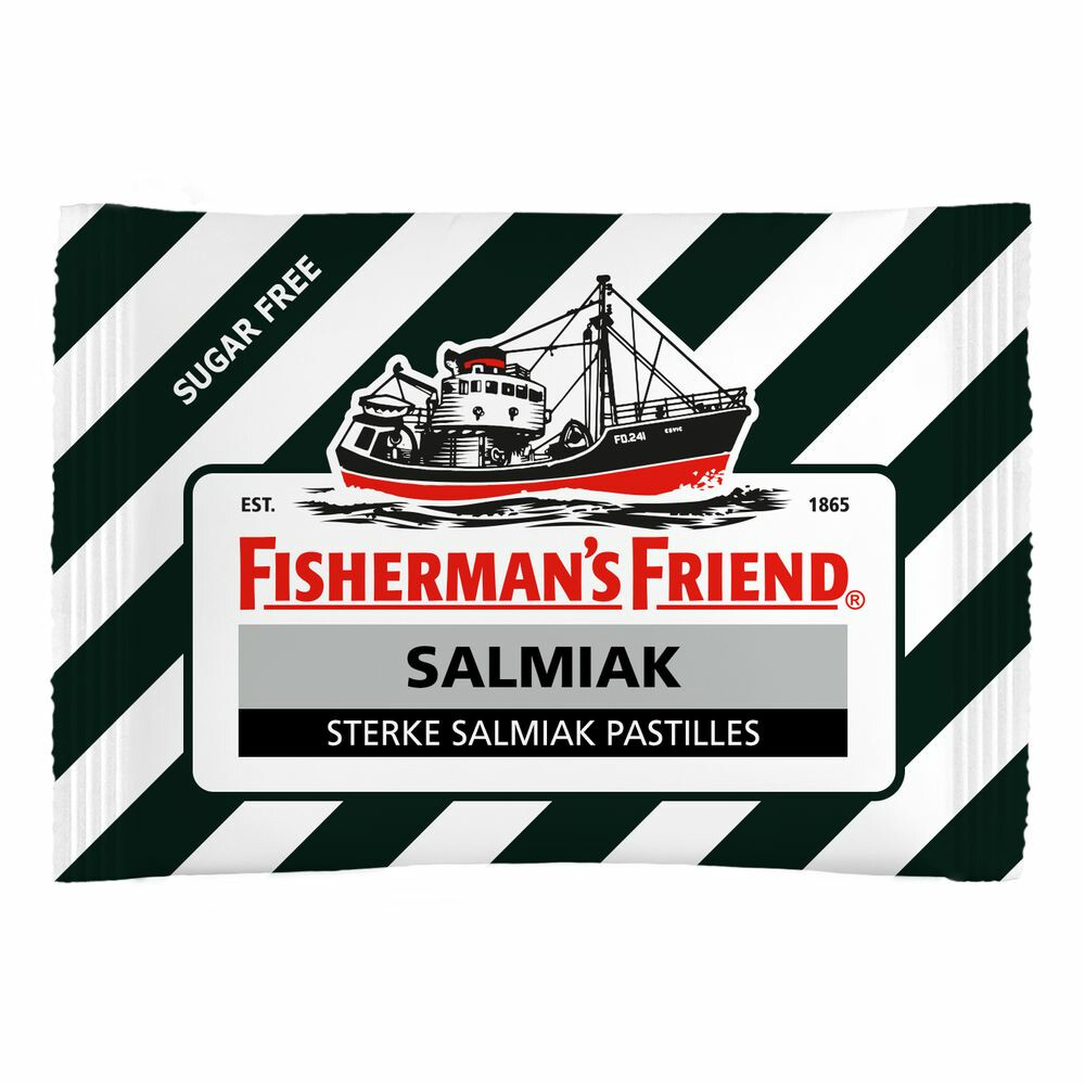 3x Fishermansfriend Salmiak Suikervrij 25 gr