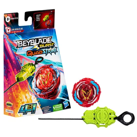 Hasbro Beyblade Burst QuadStrike Chain Kerbeus K8 Starter Pack, 1 Stück, 3-fach sortiert