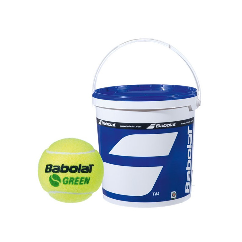 Pack 72 balles Babolat Mid Green