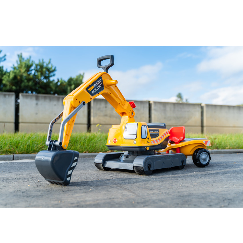 Pelleteuse Super Builder avec remorque