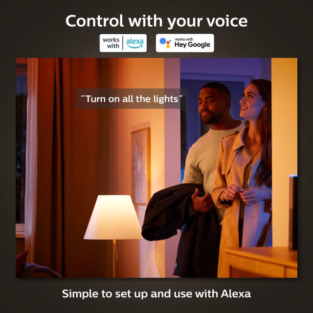Philips Hue Xamento forsænkede spotlys 4,2 W, GU10