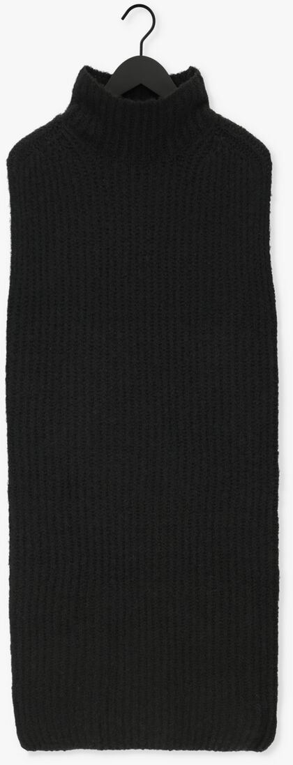10DAYS zwarte 10days midi jurk turtle neck dress