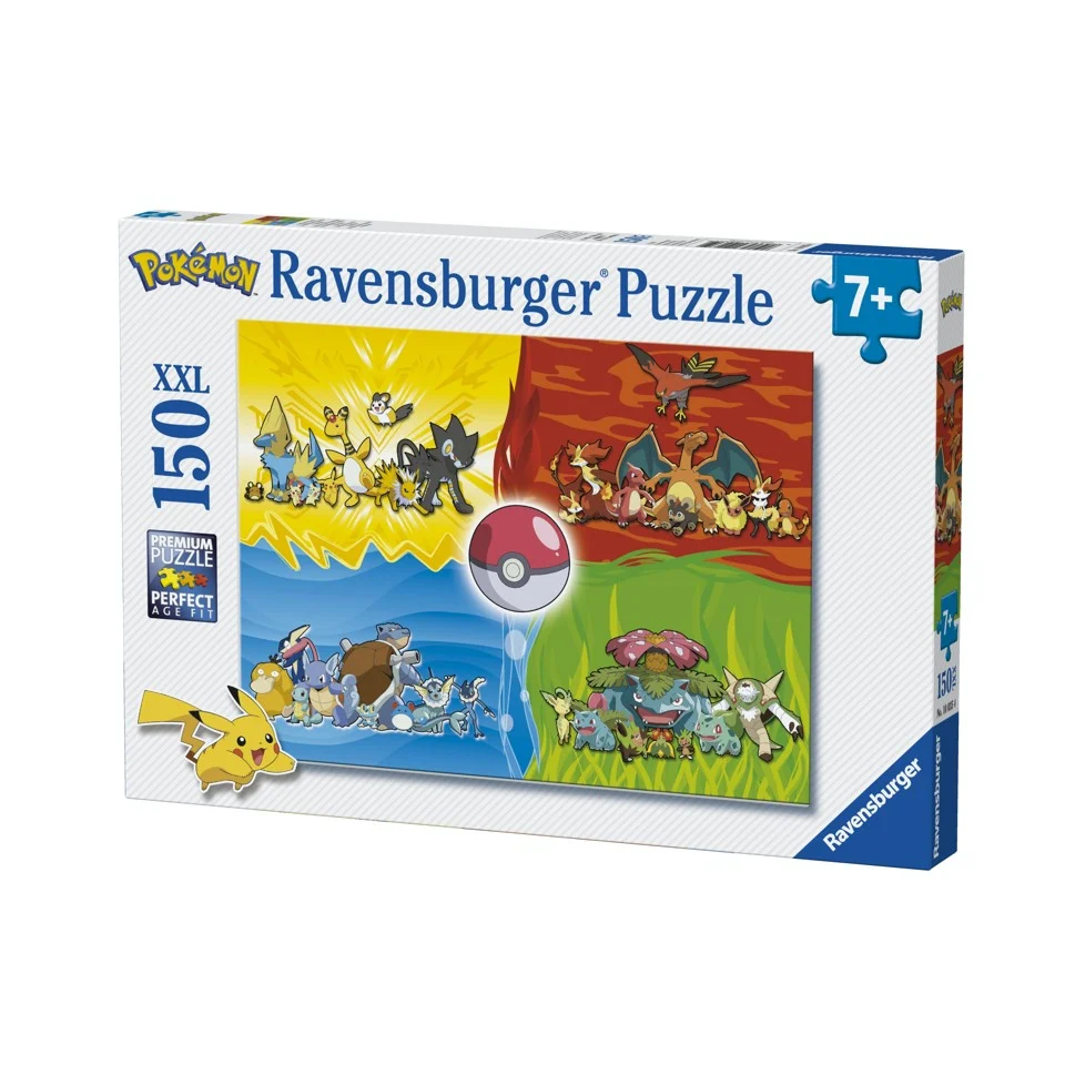 Pokémon Puzzle - Pokemon Types (150 XXL Pieces) (PEG0035)