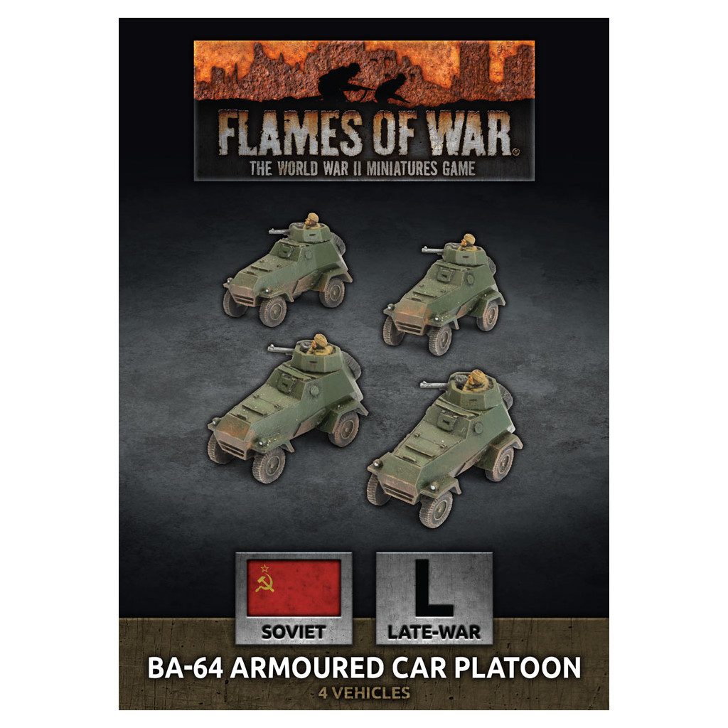 Flames of War - BA-64 Armoured Car Platoon