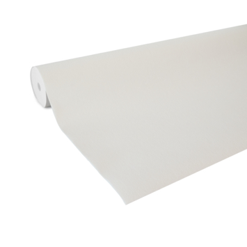 Vliesbehang extra breed Textiel wit (104044)