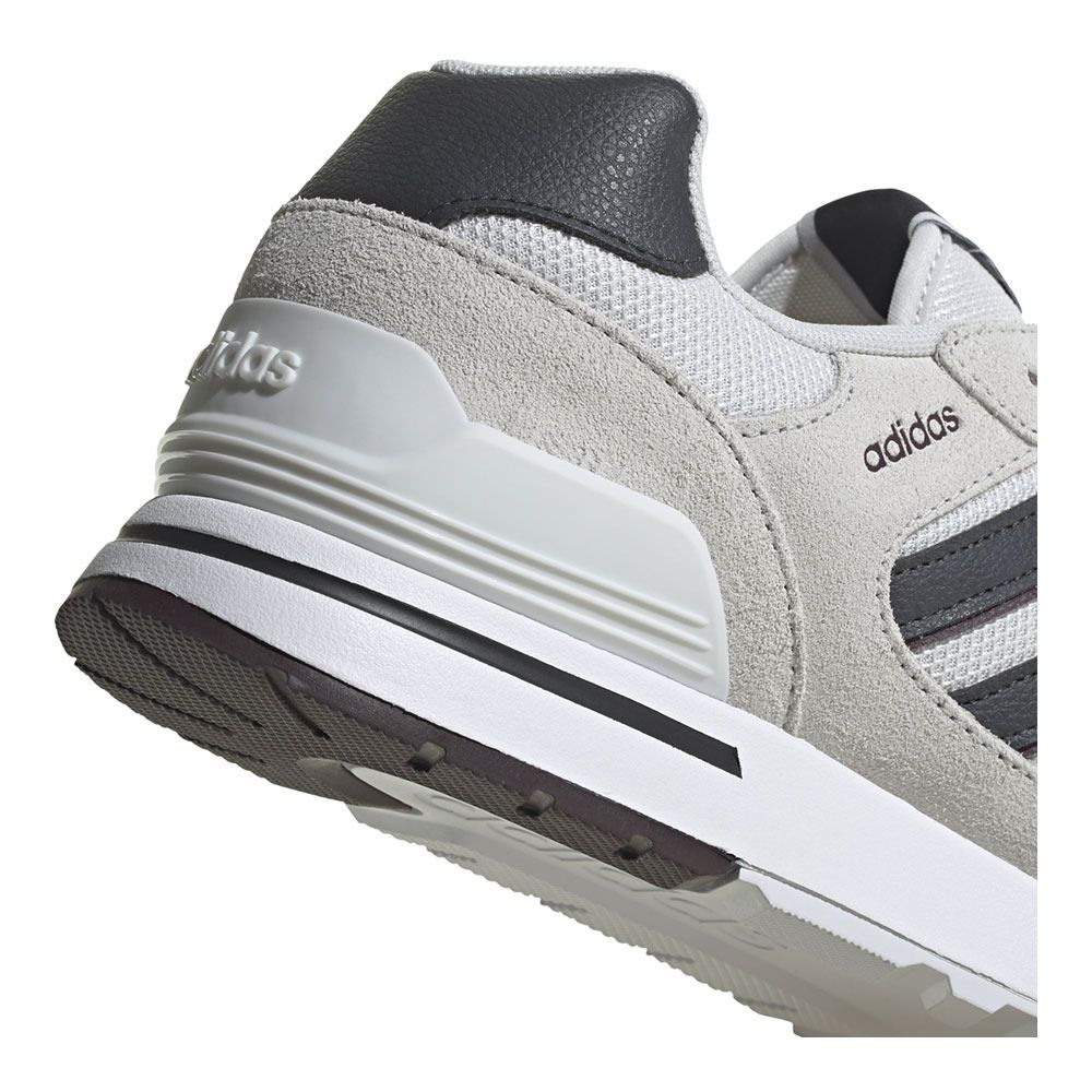 Adidas Performance RUN 80S - Chaussures running Homme crywht/carbon/shamar
