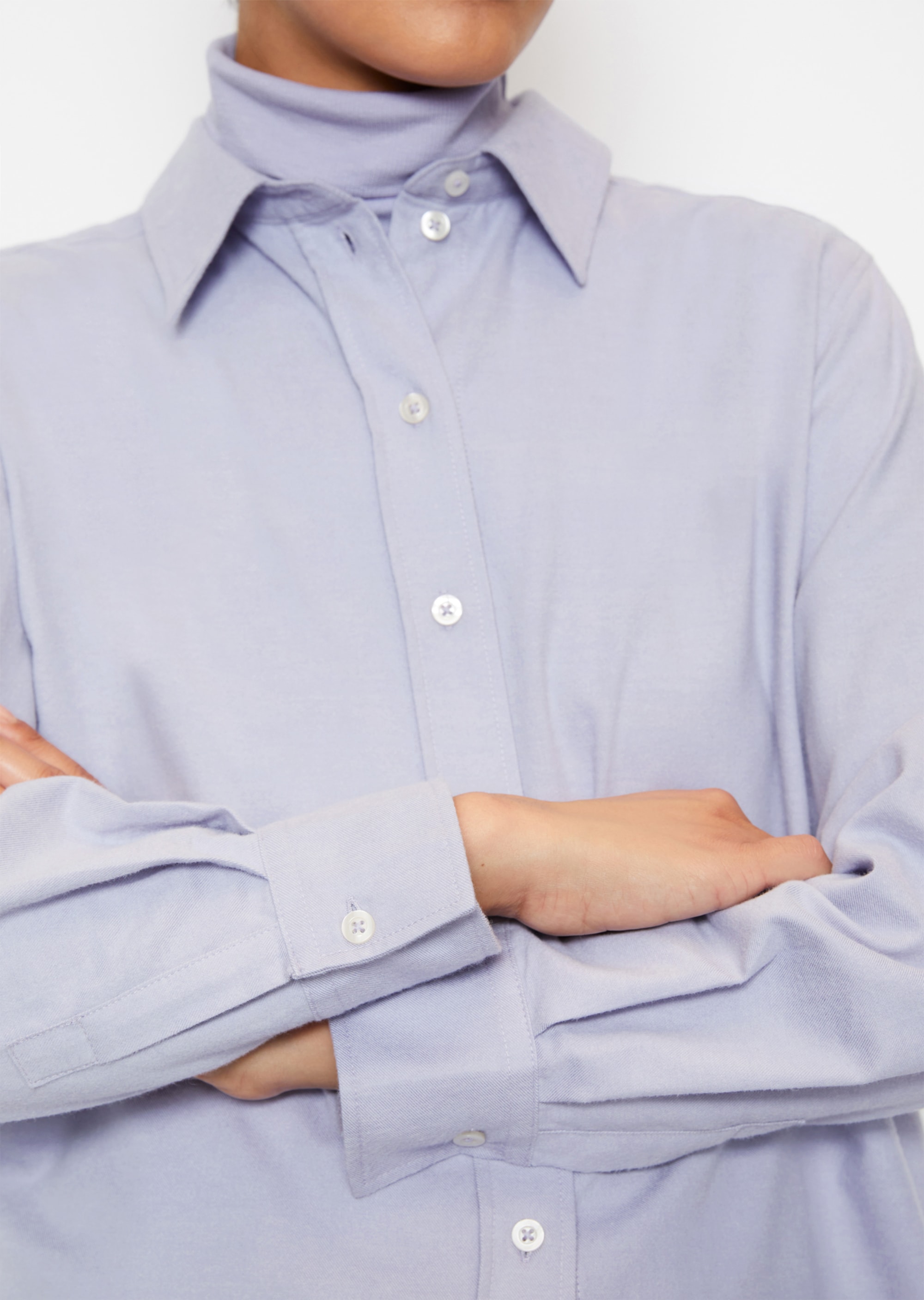 Softe Flanell-Bluse relaxedaus Organic Cotton