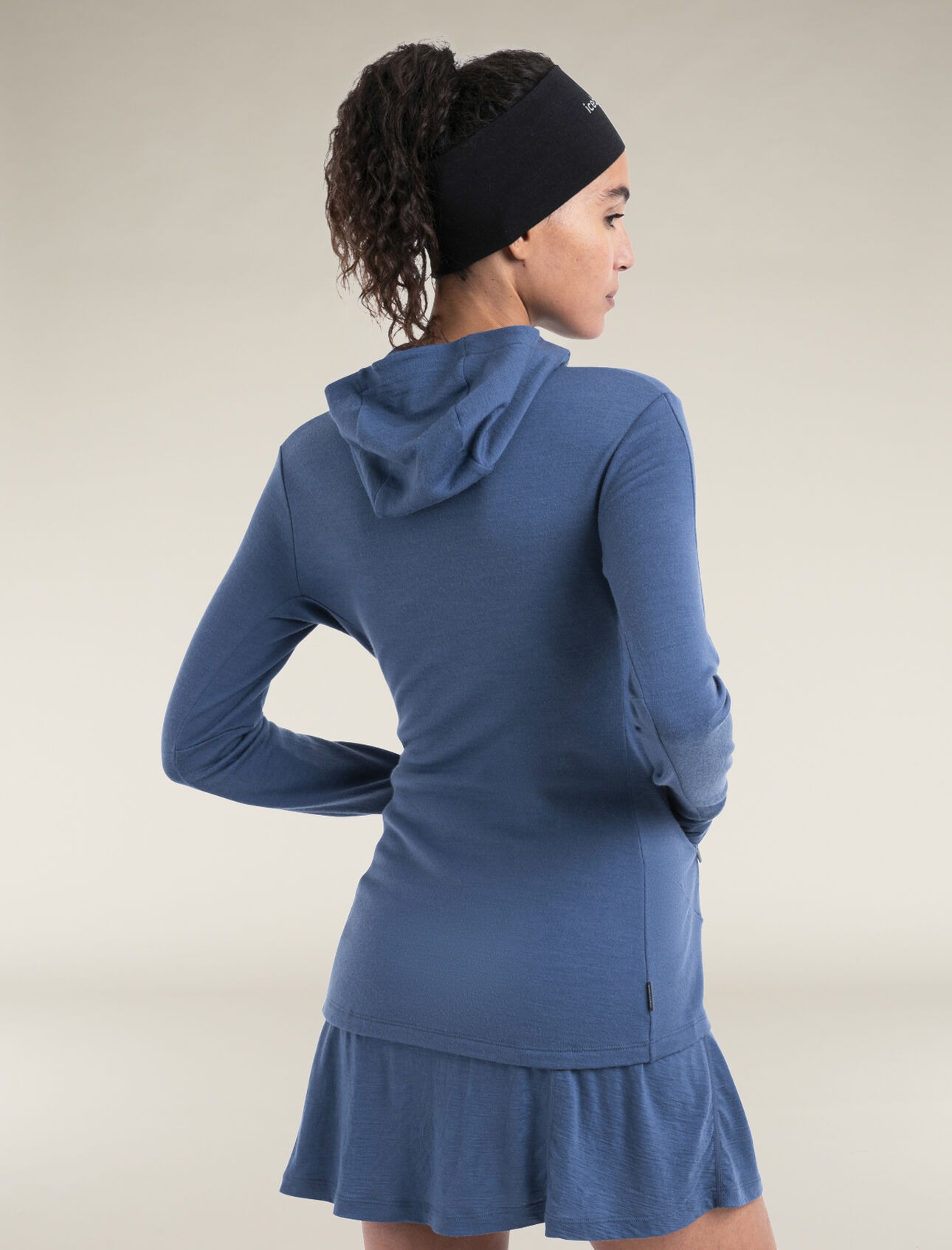 Merino 260 Quantum IV LS Zip Hoodie Dame Dawn