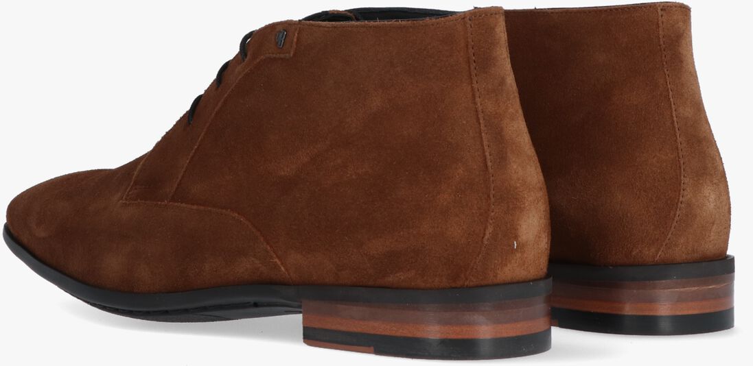 VAN BOMMEL cognac van bommel veterschoenen sbm-50022