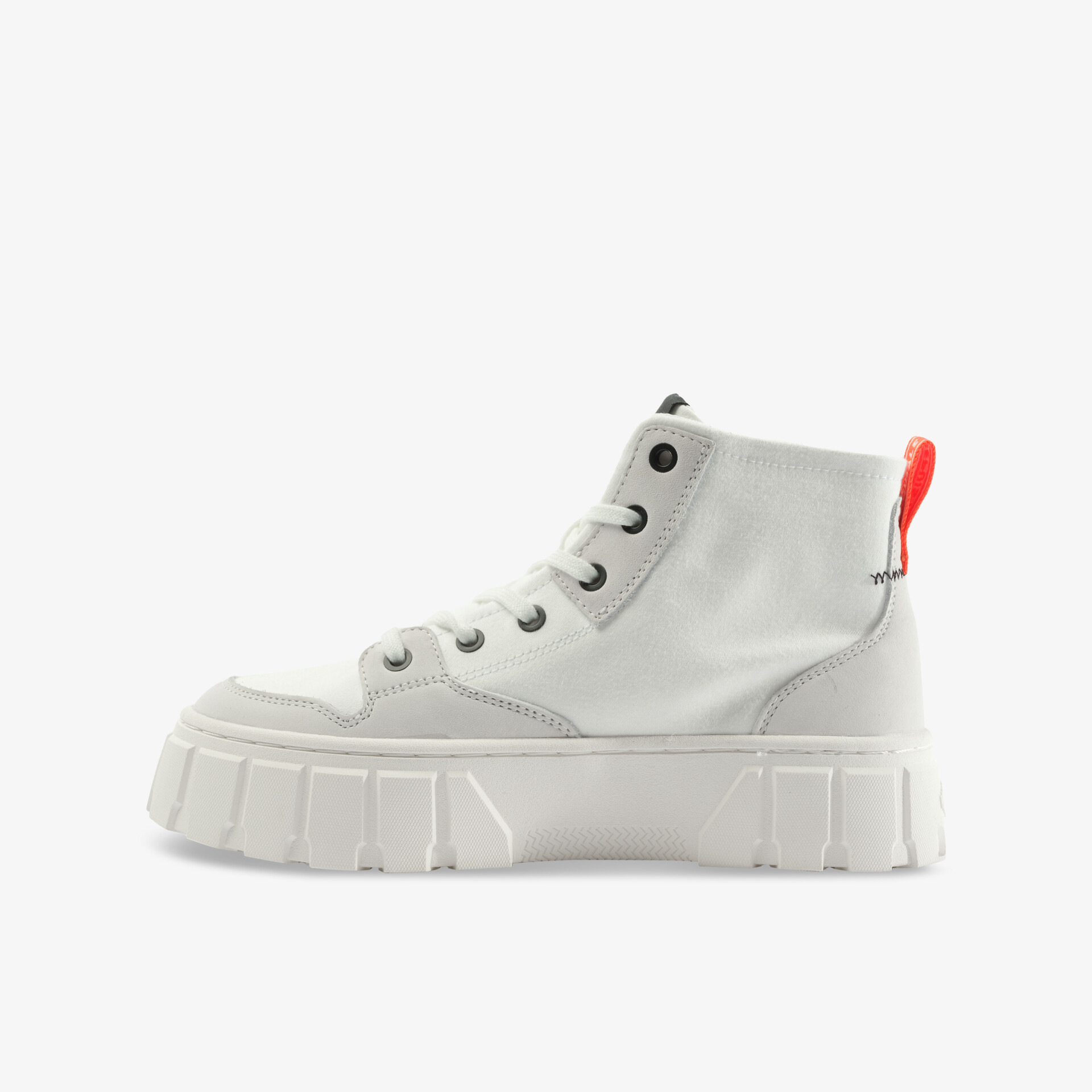 PALLADIUM PALLATOWER HI STAR Damen Leinenschuhe weiß